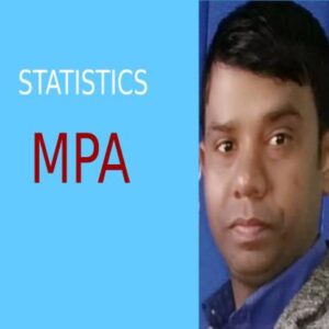 Full Course of Statistics for MPA